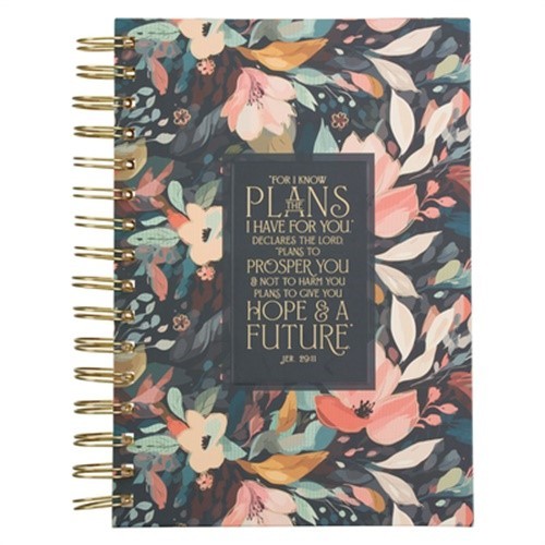 Journal Wirebound Black for I Know the Plans Jer, 29:11 (Spiral Bound, Comb or C