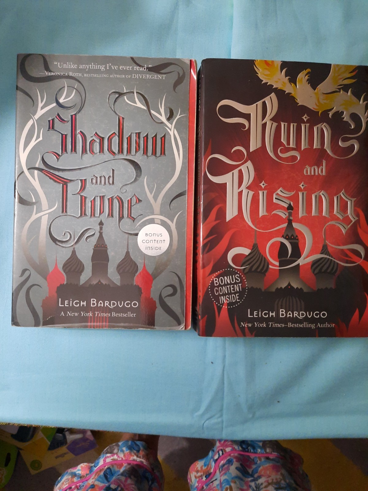 Shadow & Bone, and Ruin & Rising By Leigh Bardugo Grishaverse Lot Of 2 PB Books