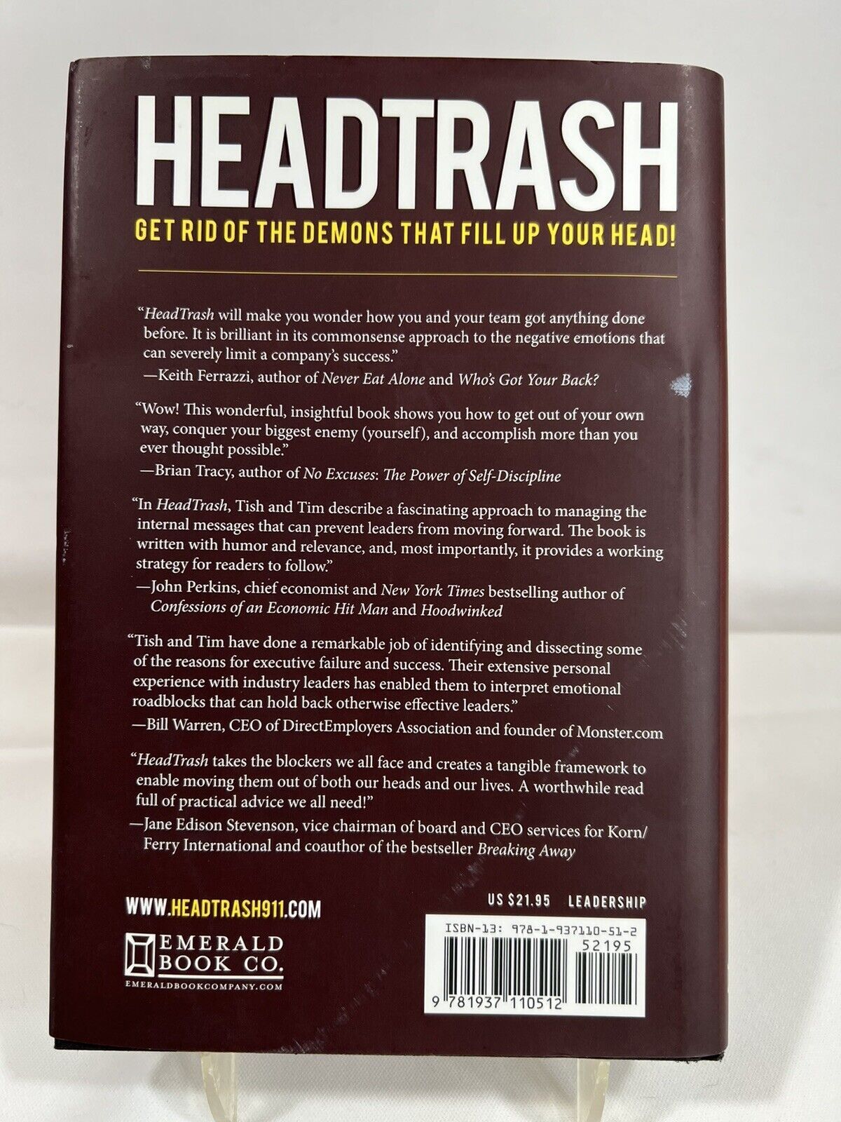Headtrash Success Book Unbranded Self Help Personal Development Very Good Condit