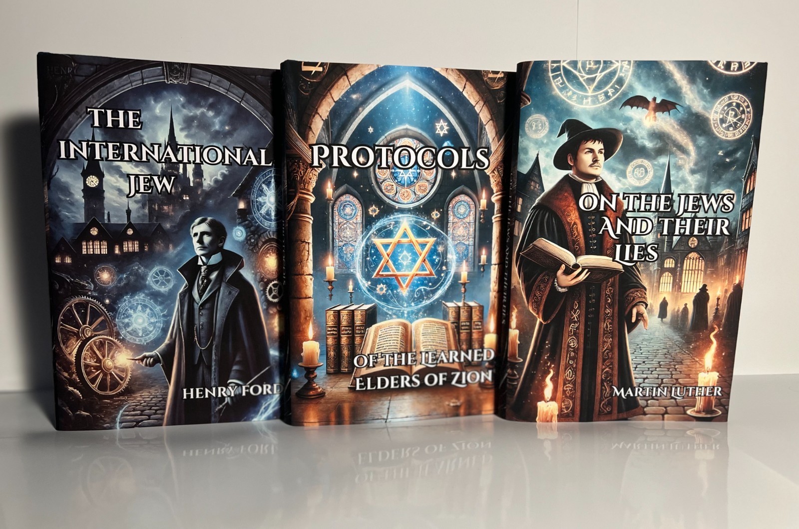 The International Jew, Protocols & Jews and Their Lies (Reprints) (Hardcovers)