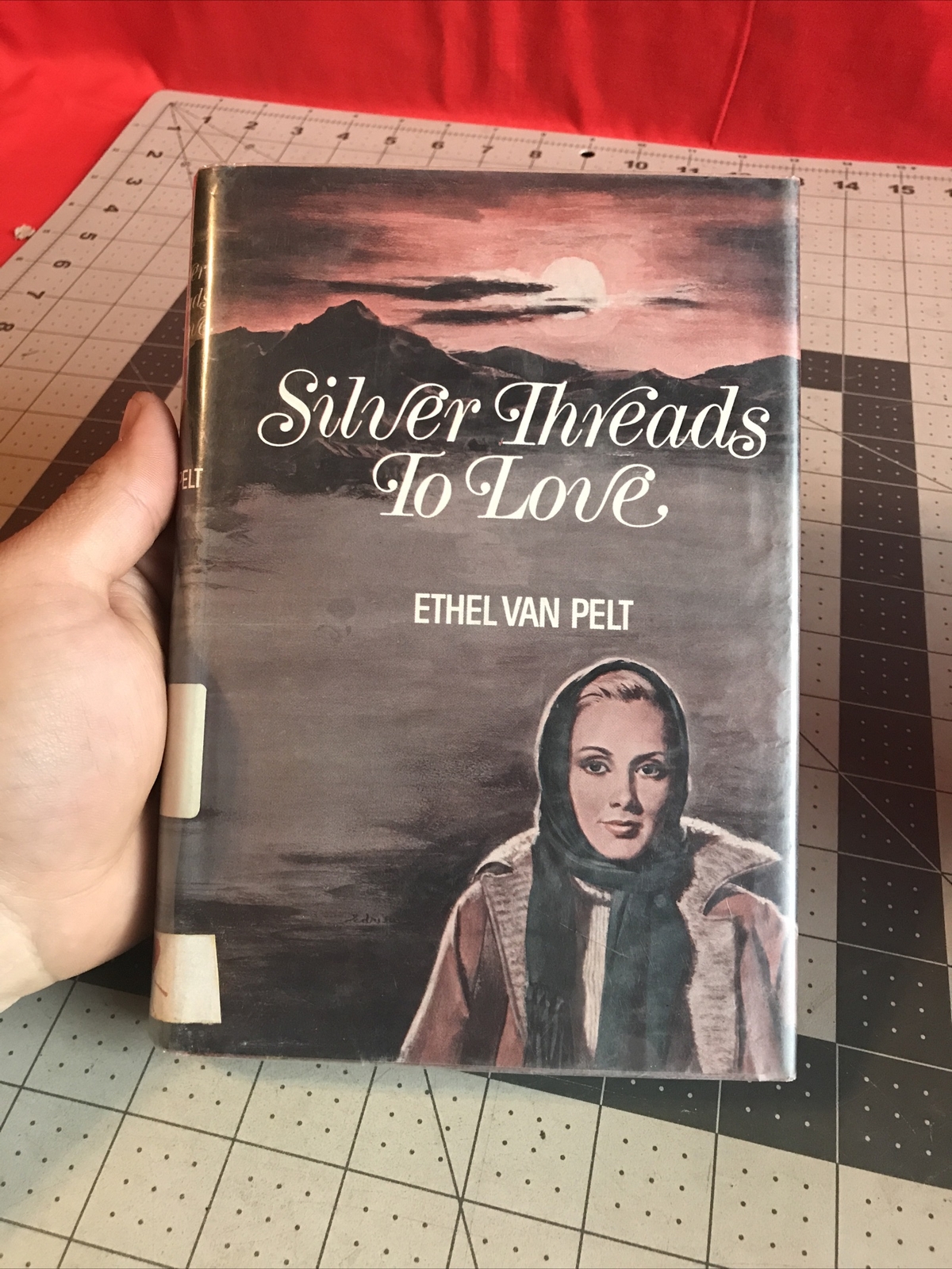 Vintage 1976 Silver Threads To Love by Ethel Van Pelt Hardcover Book