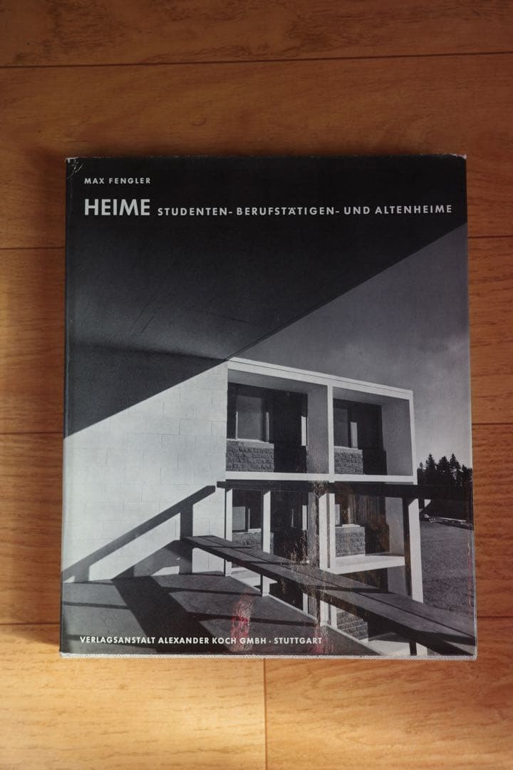 HEIME STUDENTEN Architectural Art Book 1963 9.3×11.3in 261P German English