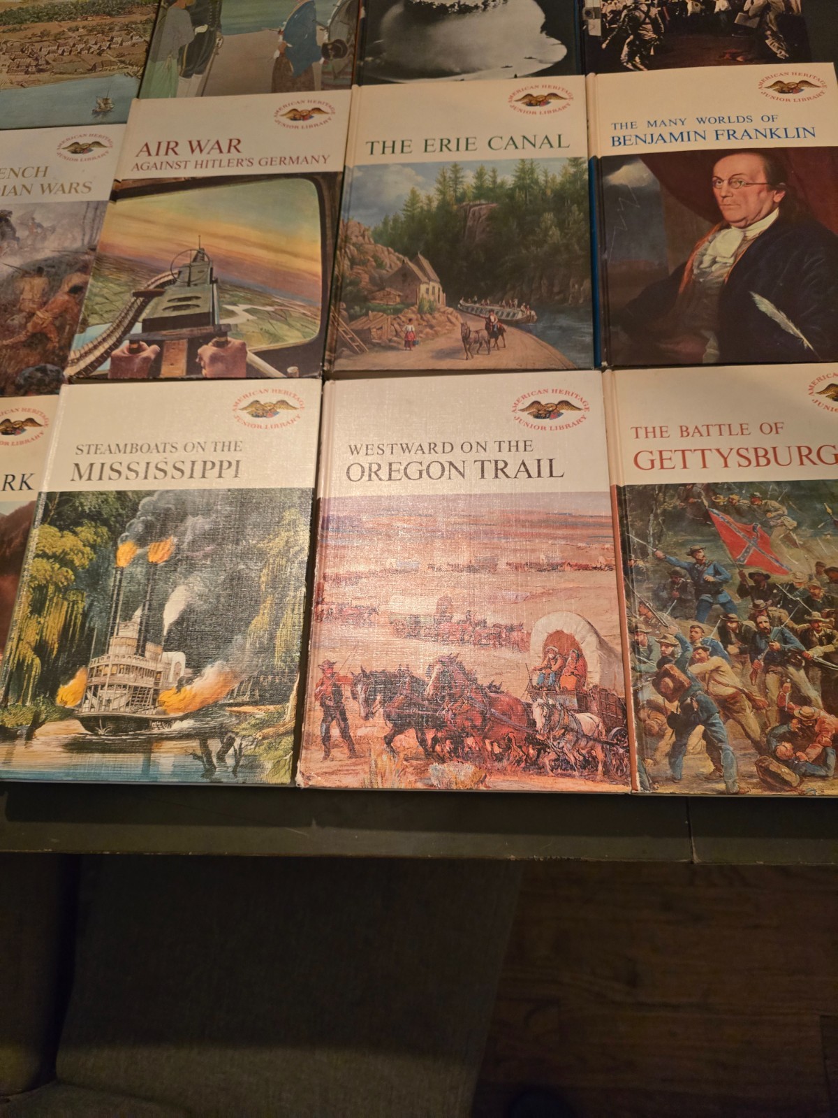 Lot of 30 American Heritage Junior Library books Your Choice 1st editions
