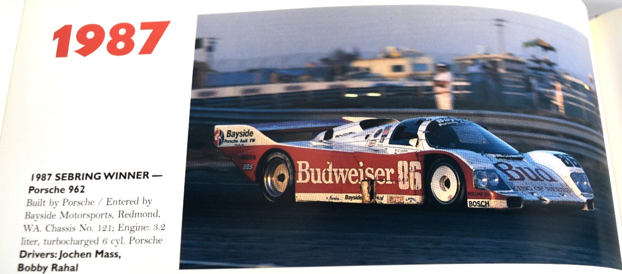 Sebring: The Official History of America’s Great Sports Car Race by Breslauer
