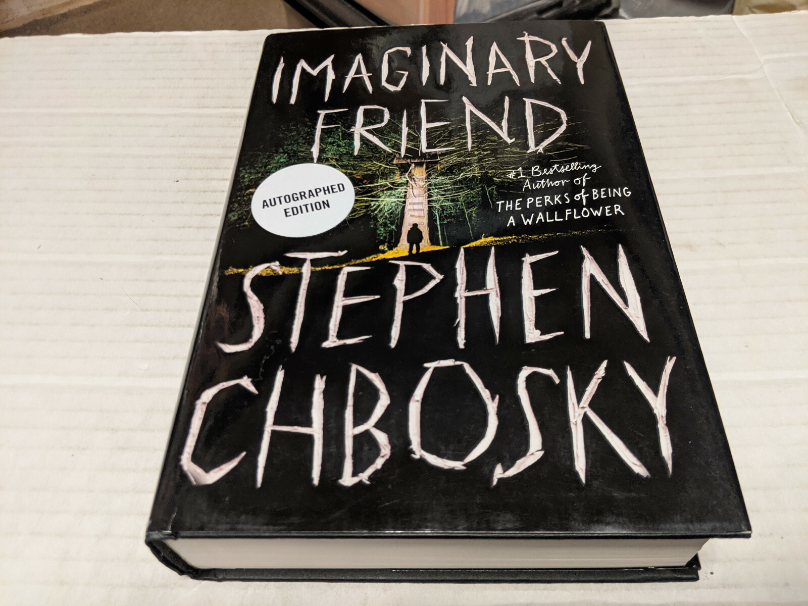 Imaginary Friend by Stephen Chbosky (2019, Hardcover) SIGNED 1st/1st
