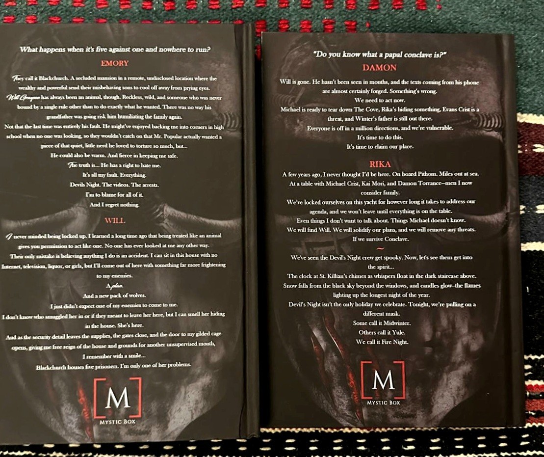 Penelope Douglas Devil’s Night Mystic Box- Nightfall/Conclave Firenight Signed
