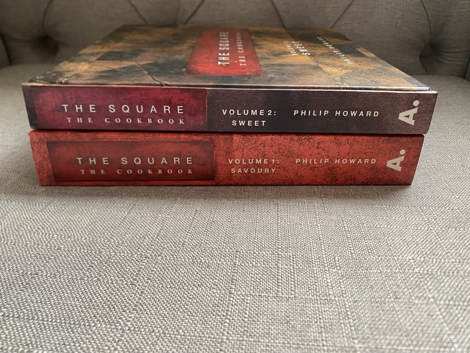 The Square Cookbook (Vol 1 Savory + Vol 2 Sweet) SIGNED BY CHEF Philip Howard
