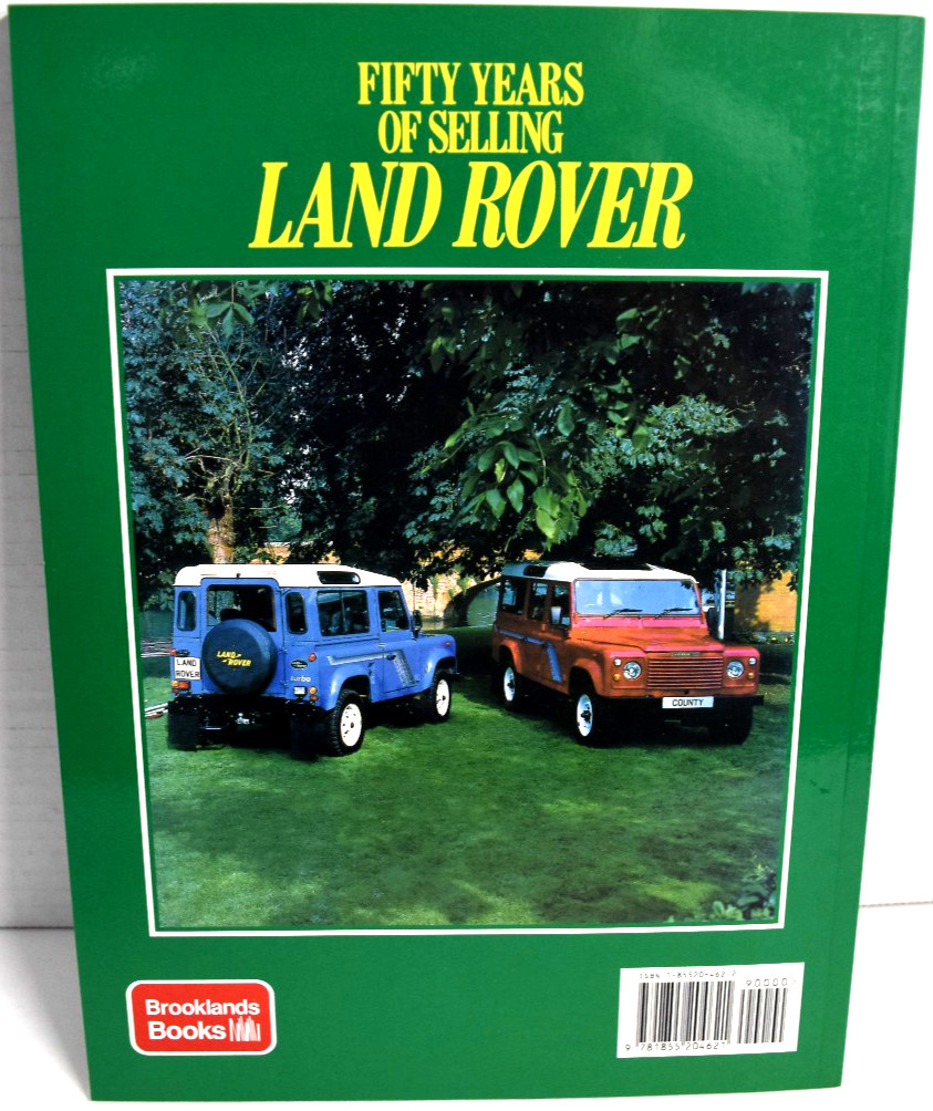 Fifty Years of Selling LAND ROVER 1948-1998 Brooklands Books Portfolio *NEW*