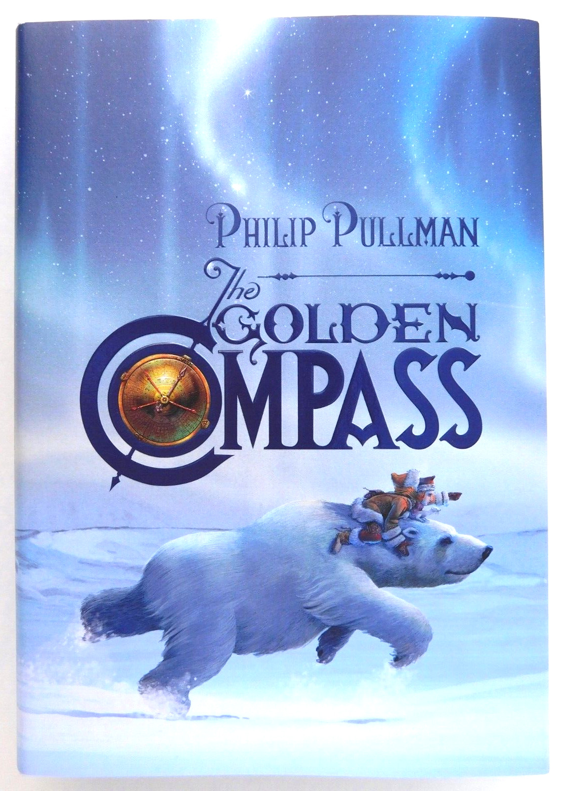 PHILIP PULLMAN 2015 white cover edition GOLDEN COMPASS 399 pages Unread HCDJ