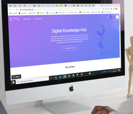 Digital Hub on desktop